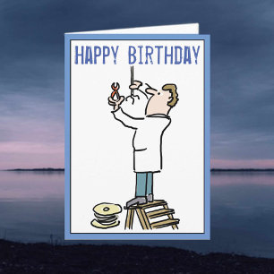 Grattis på födelsedagen till en elproducent kort