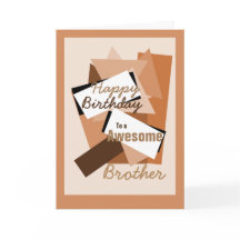 Grattis på födelsedagen till en enorm broder