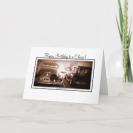 Grattis på födelsedagen till en klassiker kort