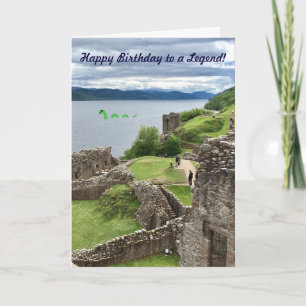 Grattis på födelsedagen till en Legend Tecknad Nes Kort