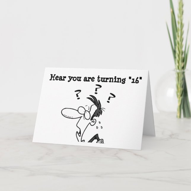 GRATTIS PÅ FÖDELSEDAGEN TILL EN UNDERBARARE TEENAG HELGKORT (Framsida)