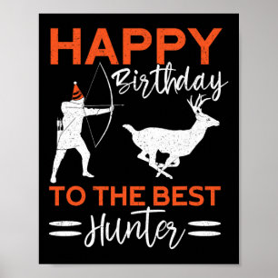 Grattis på födelsedagen till Hjorten Birthda för b Poster