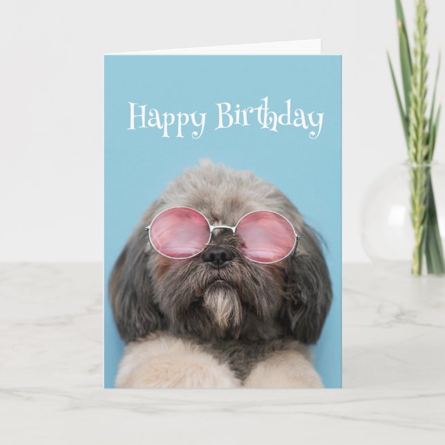 GRATTIS PÅ FÖDELSEDAGEN TILL HUND FÖR DEN LEGENDA  KORT (Framsida)