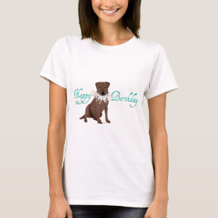 Grattis på födelsedagen till Labrador Retriever T Shirt