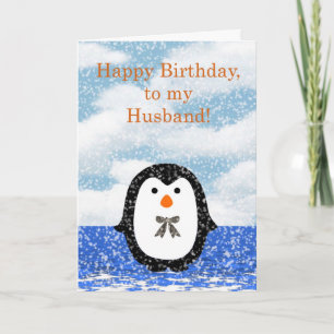 Grattis på födelsedagen till Make med penguin Kort