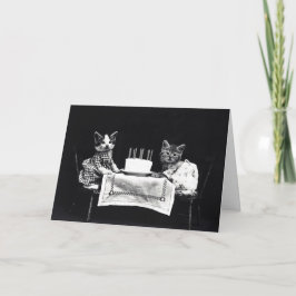 Grattis på födelsedagen till Meow | Kattunge med k Kort
