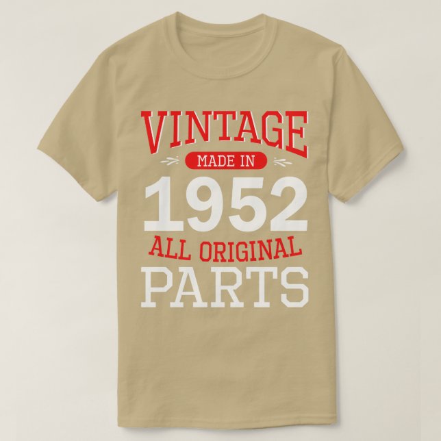 Grattis på födelsedagen till mig, 68 år gammal Vin T Shirt (Design framsida)