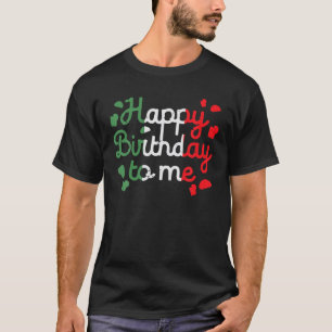 Grattis på födelsedagen till mig Mexiko född på Ci T Shirt