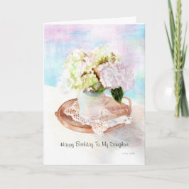 Grattis på födelsedagen till min dotter kort