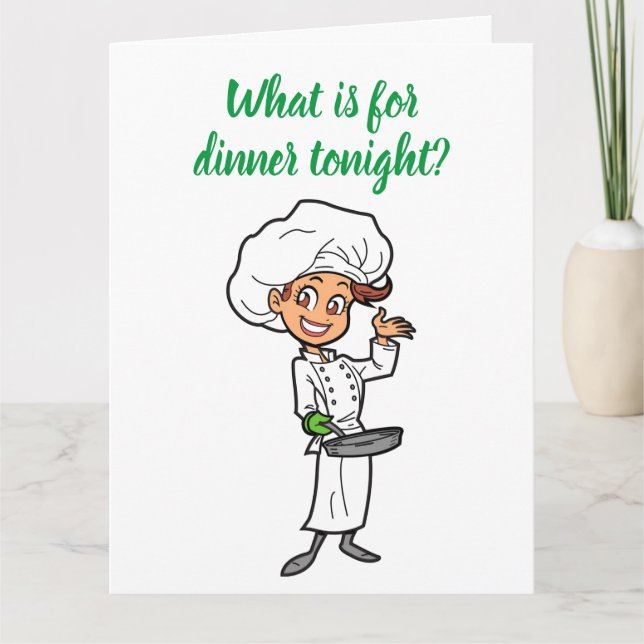 GRATTIS PÅ FÖDELSEDAGEN TILL MIN FAVORITE **COOK** KORT (Framsida)