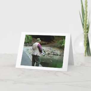 GRATTIS PÅ FÖDELSEDAGEN TILL MIN FAVORITE FISHERMA KORT