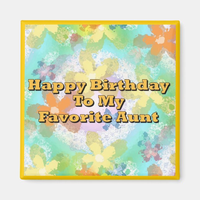 Grattis på födelsedagen till min favoritgrupp Most Magnet (Framsidan)