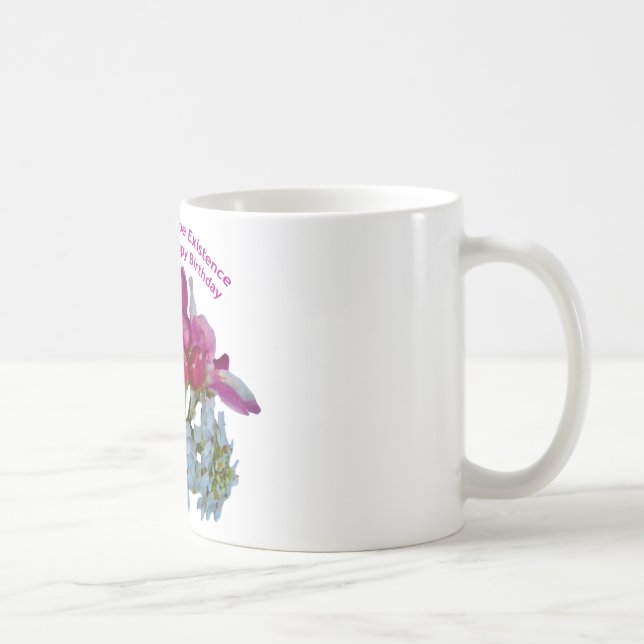Grattis på födelsedagen till min fru kaffemugg (Höger)