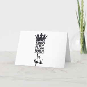 GRATTIS PÅ FÖDELSEDAGEN TILL MIN "KUNG" BORN IN *A KORT