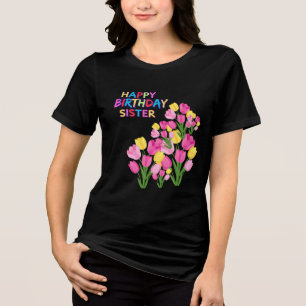 Grattis på födelsedagen till Min syster Personlig T Shirt