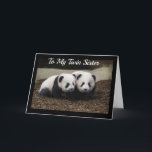 GRATTIS PÅ FÖDELSEDAGEN TILL MITT **TWIN SISTER**- KORT<br><div class="desc">OM DU VILL HA DET HÄR KORTET LÄGGER DU TILL NÅGONTING INSIDE ELLER ÄNDRAR DET HELT OCH HÅLLET FÖR ATT FÅ "HUR DU KÄNNER" I MINUTER OCH TACK FÖR ATT DU STOPPAR MED ETT AV MINA NINA LAGER!</div>
