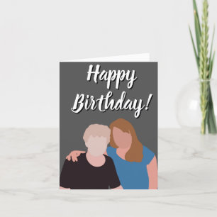 Grattis på födelsedagen till mormor, Moster, syste Tack Kort