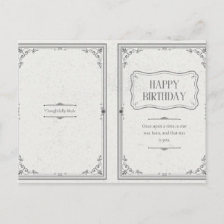 Grattis på födelsedagen till någon fantastisk vykort