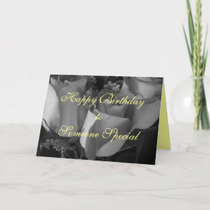 grattis på födelsedagen till någon Speciell Kort