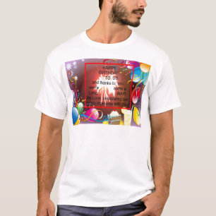 Grattis på födelsedagen till oss t shirt