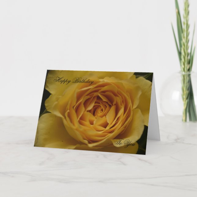 Grattis på födelsedagen till Ro anpassningsbara ko Kort (Framsida)