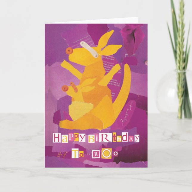 Grattis på födelsedagen till rothälsningskort kort (Framsida)