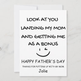 Grattis på födelsedagen till styvpappa tack kort