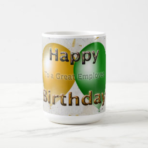 Grattis på födelsedagen till Underbar anställd Kaffemugg