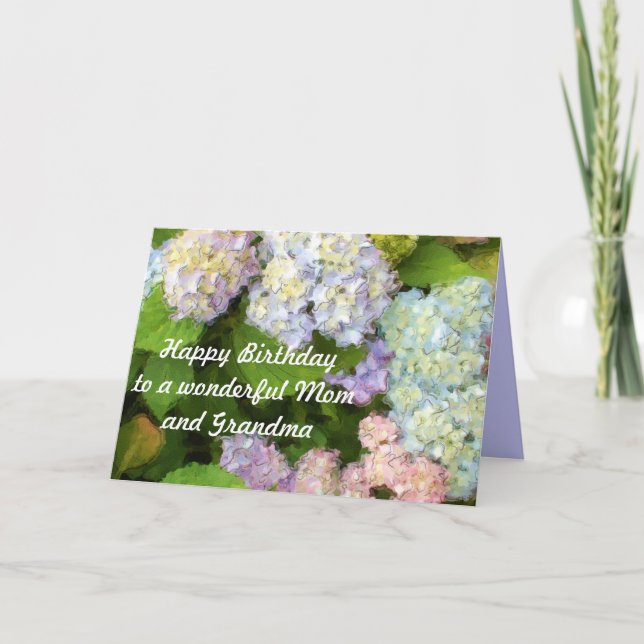 Grattis på födelsedagen till underbart Mamma och m Kort (Framsida)