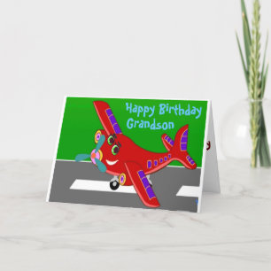 GRATTIS PÅ FÖDELSEDAGEN TILL VÅRT ***GRANDSON** BI HELGKORT