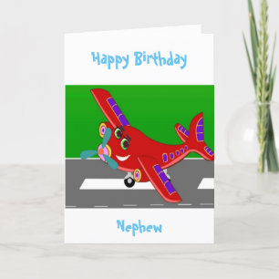 GRATTIS PÅ FÖDELSEDAGEN TILL VÅRT ***NEPHEW** BIRD HELGKORT