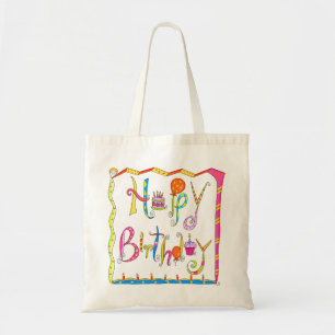 Grattis på födelsedagen Tote Bag Tygkasse