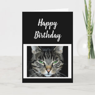 Grattis på födelsedagen tror inte att det är bättr kort