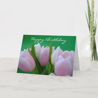 Grattis på födelsedagen - Tulips-kort Kort