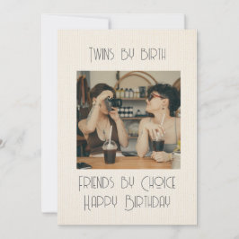 Grattis på födelsedagen Twin Julkort