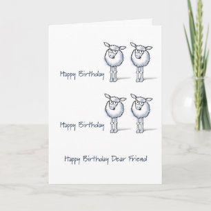 Grattis på födelsedagen TWO EWE! Kort