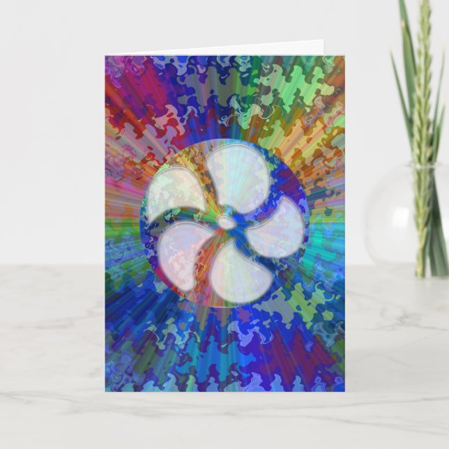 Grattis på födelsedagen - vacker inuti Tryckt text Kort (Framsida)