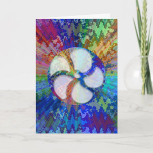 Grattis på födelsedagen - vackert inuti Skriv ut t Kort