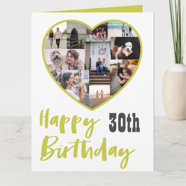 Grattis på födelsedagen valfri ålder för flera sam kort (Framsida)