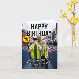 Grattis på födelsedagen, Välkommen till Lollipop T Kort