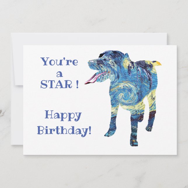 Grattis på födelsedagen, Van Gogh, (Framsida)