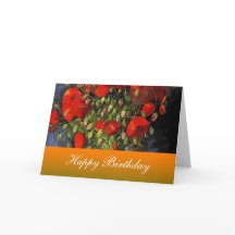 Grattis på födelsedagen, Van Gogh, Röda poppies