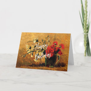Grattis på födelsedagen, Van Goghs berömda blomste Kort