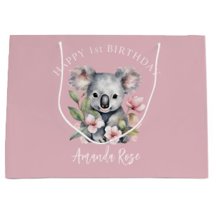 Grattis på födelsedagen Vattenfärg Koala