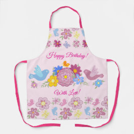 Grattis på födelsedagen Vilda Blommor Trädgårdsfåg