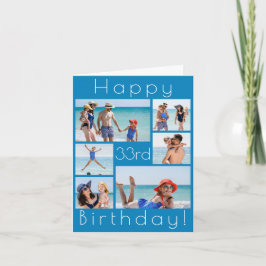 Grattis på födelsedagen, vilket ålderskort som hel kort
