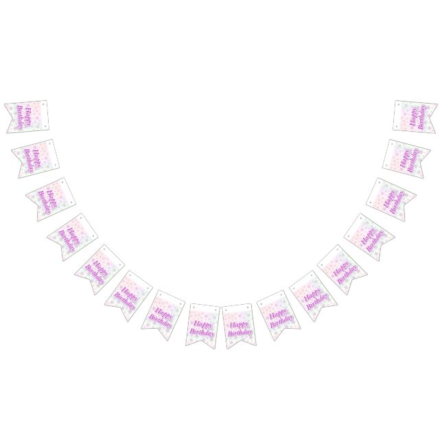 Grattis på födelsedagen! vimplar (Alla)