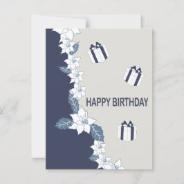 Grattis på födelsedagen vykort