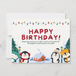 Grattis på födelsedagen vykort