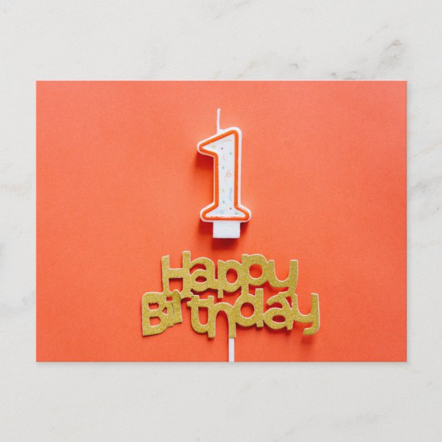 GRATTIS PÅ FÖDELSEDAGEN VYKORT (Framsida)